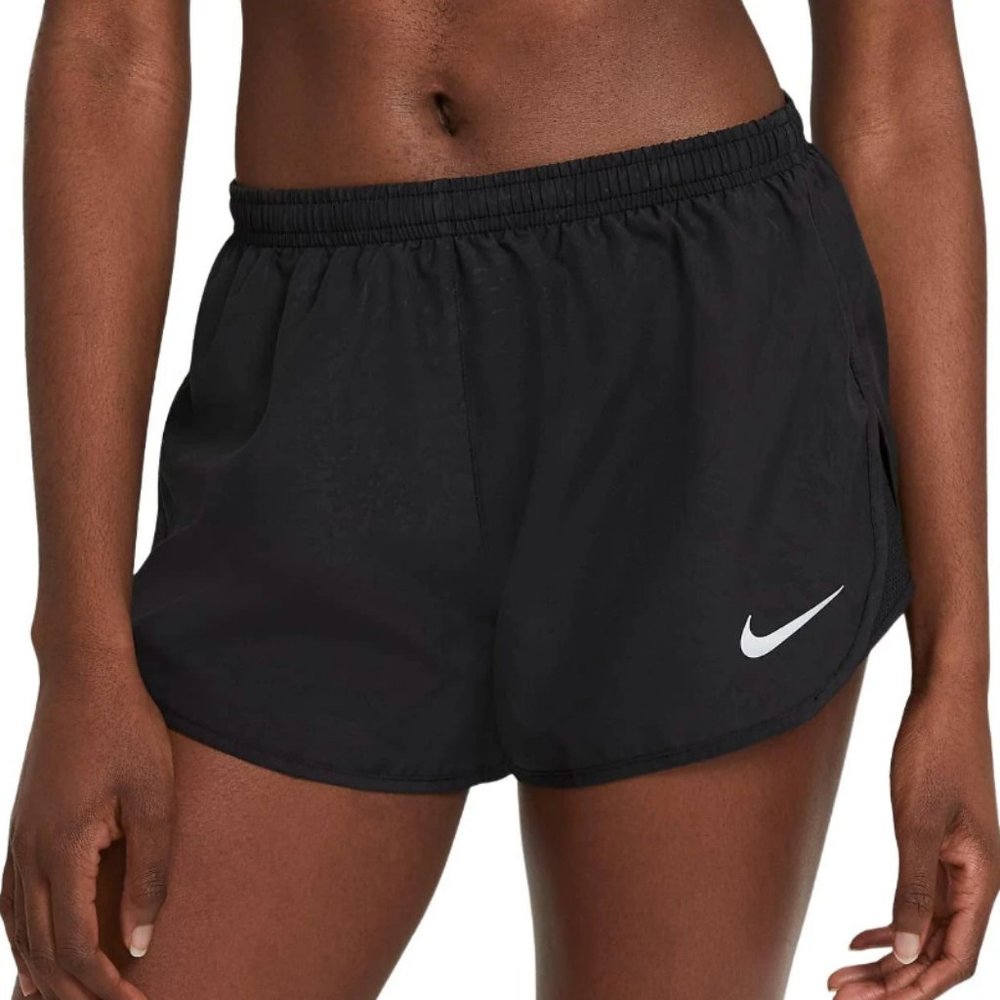 Nike Women's Dri-FIT Modern Tempo Print 3" Running Shorts - Black
